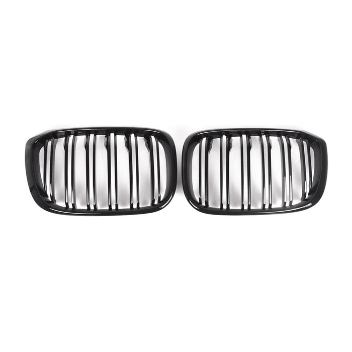Front Kidney Grille Grill for BMW X4 G02 2018-2021 M Gloss Black