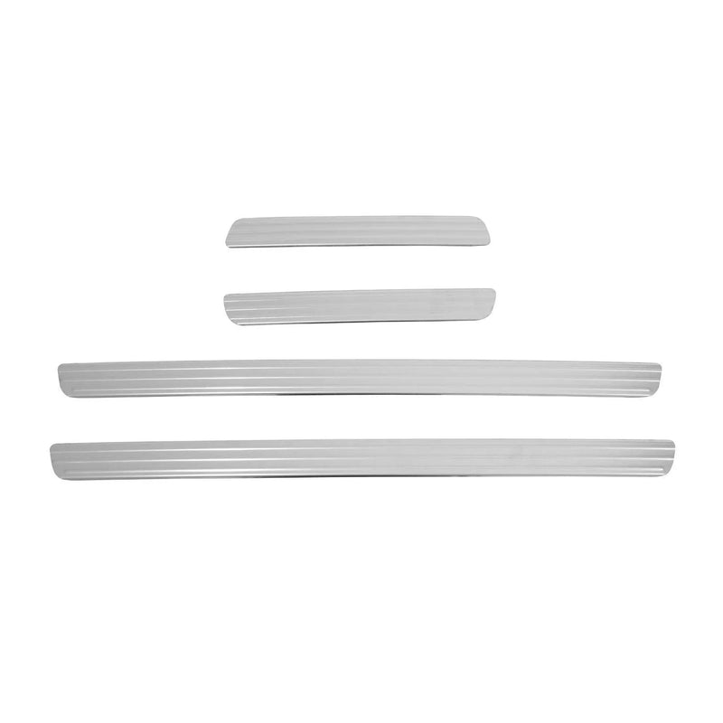 2015-2021 VW Golf Mk7 Door Sill Scuff Plate Scratch Protector Steel 4 Pcs