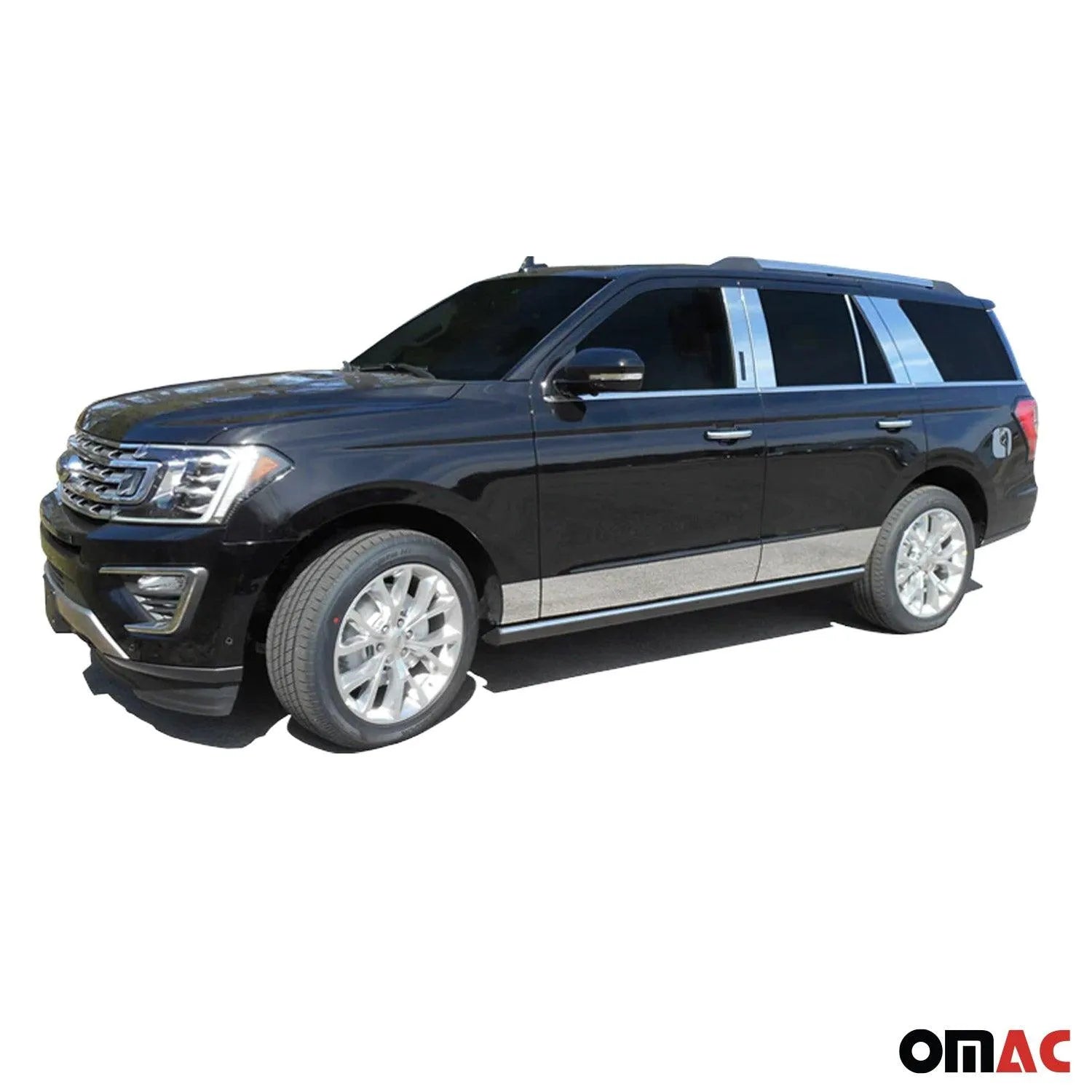 2018-2025 Ford Expedition OMAC Stainless Steel Rear Bumper Trim 1Pc