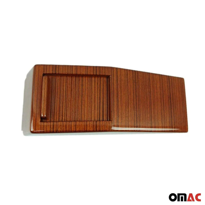 Console Cassette Center Box for Mercedes E Class Sedan 1989-1992 Wood Zebrano - OMAC USA