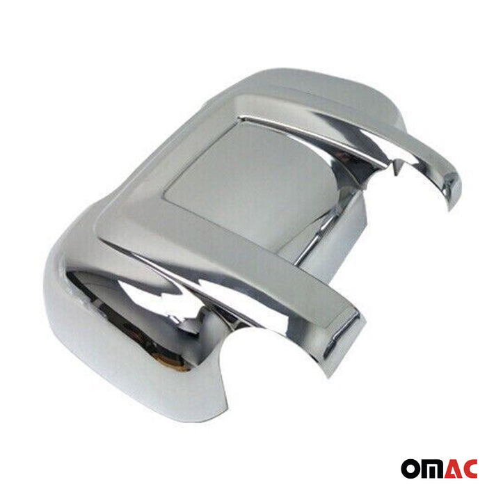 Side Mirror Cover Caps fits RAM ProMaster 2014-2024 ABS Chrome Silver 2Pcs