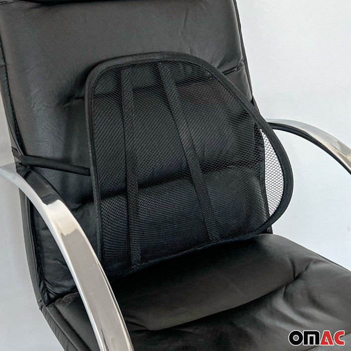 Lower Back Support  Black Mesh Fits Office Chair Suite Car Seat