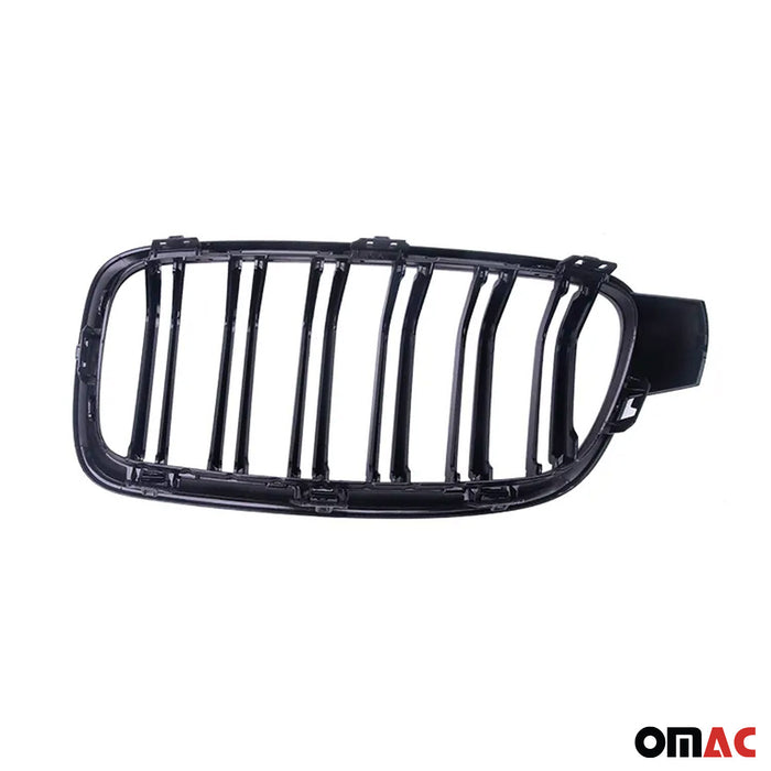 For BMW 4Series F32 F33 F36 2013-17 M-Tech Style Front Kidney Grille Gloss Black