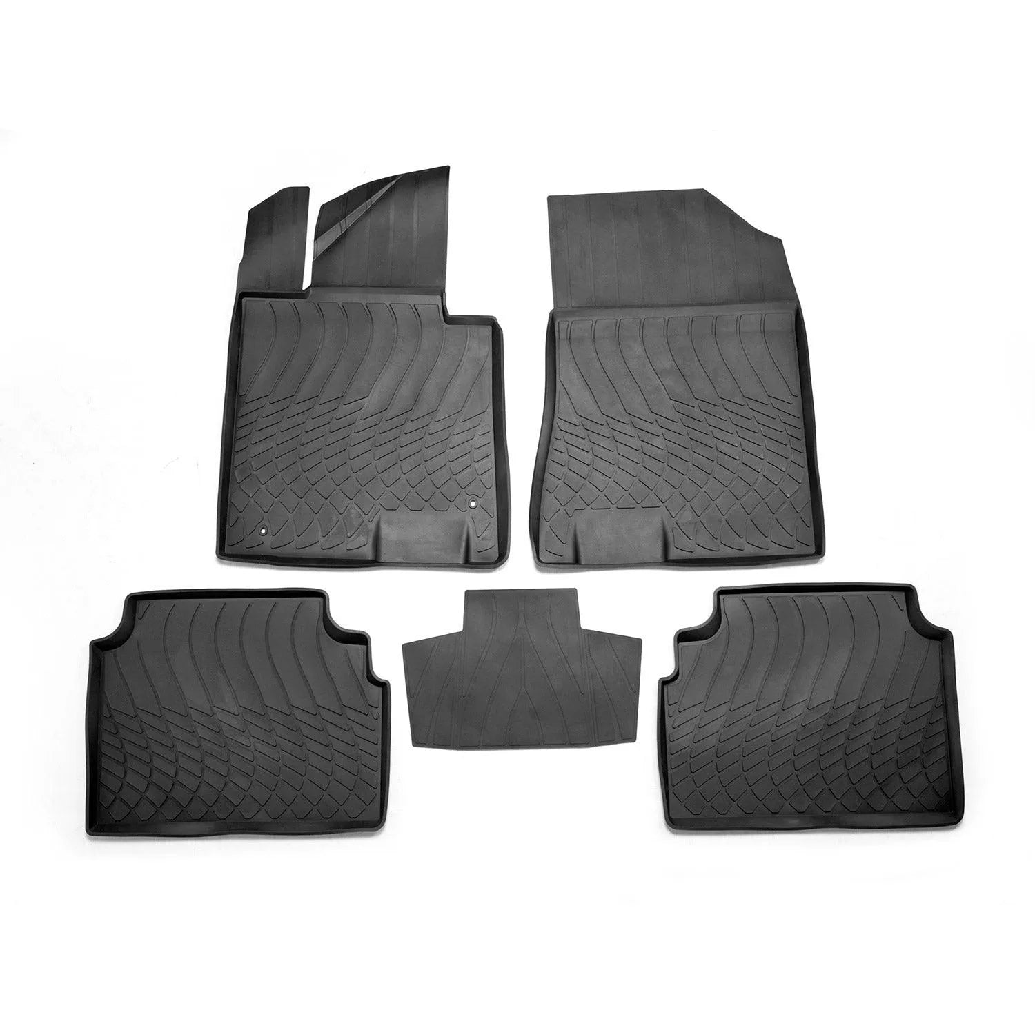 2020-2026 Hyundai Sonata Floor Mats Liners Full Set All Weather Black