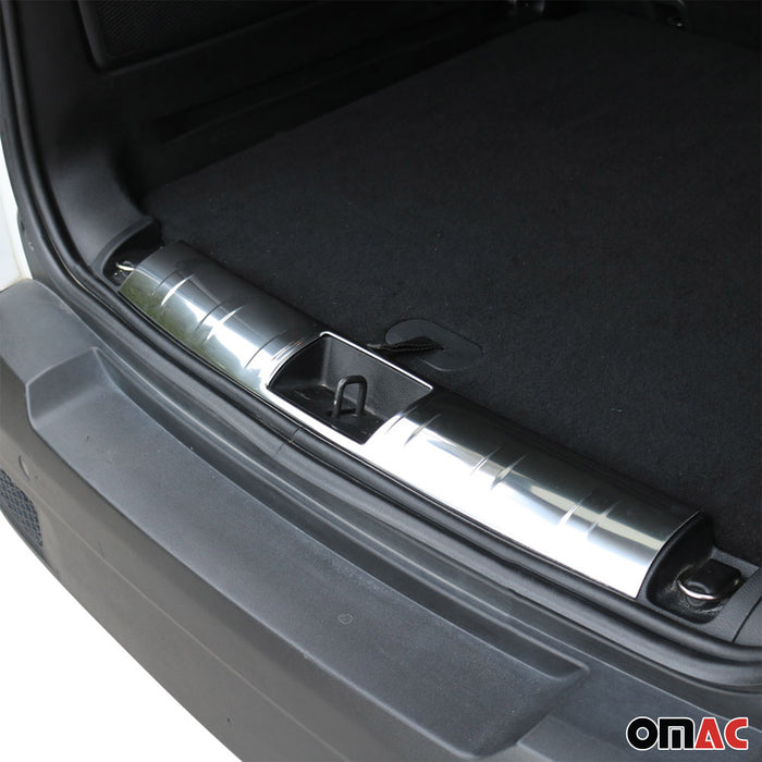 Trunk Sill Cover Bumper Guard Protector for Jeep Renegade 2015-2023 Steel Silver