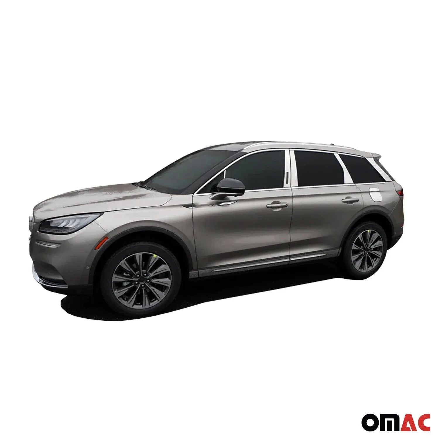 2020-2025 Lincoln Corsair Rear Bumper Accent 1Pc Stainless Steel Silver