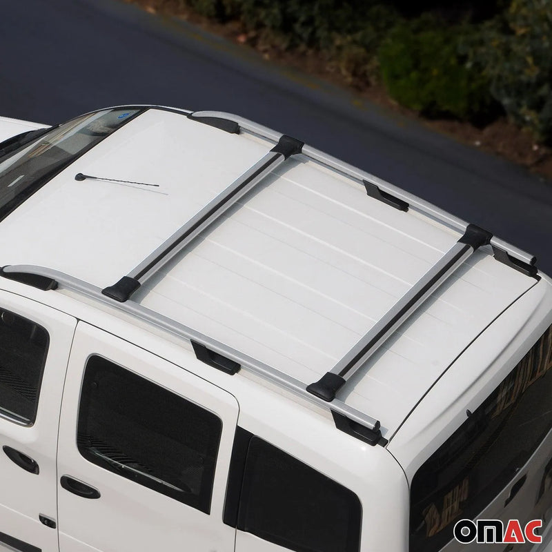 2010-2020 VW Amarok Roof Racks & Roof Rack Rails Silver