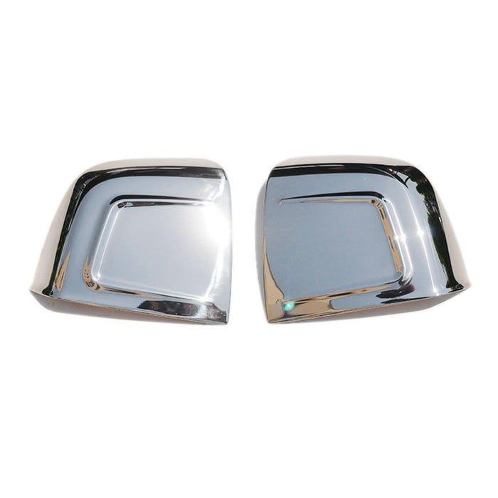 Side Mirror Cover Caps Fits RAM ProMaster City 2015-2022 Steel Silver 2 Pcs