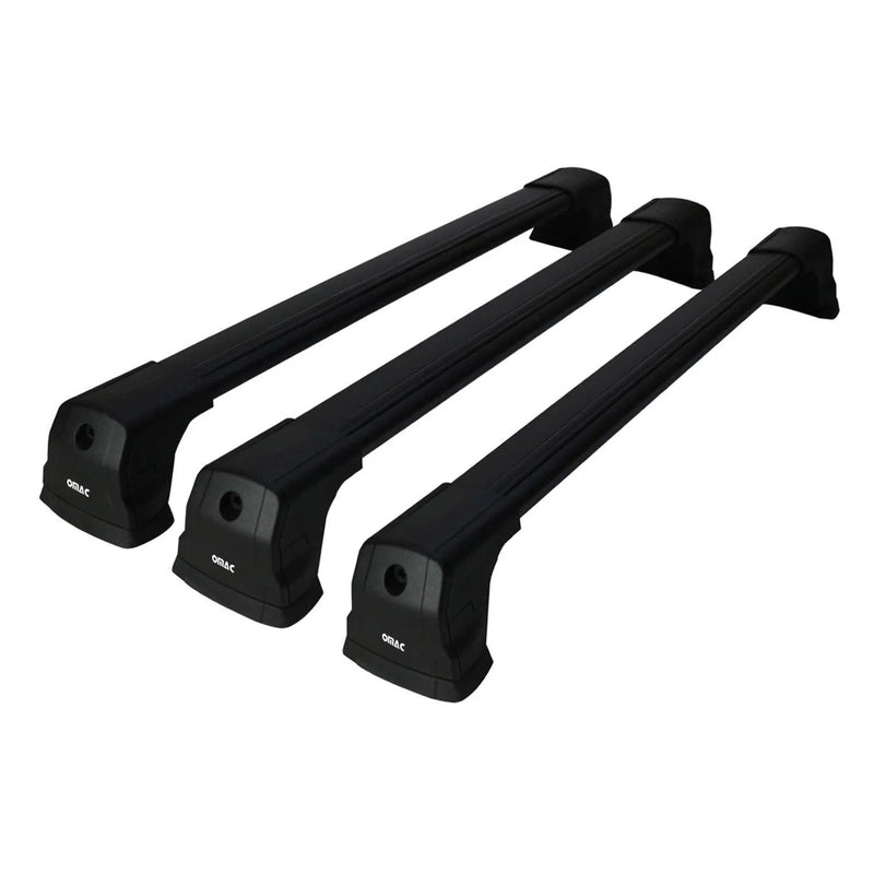 2013-2021 Nissan NV200 Roof Rack Cross Bars 3Pcs Black