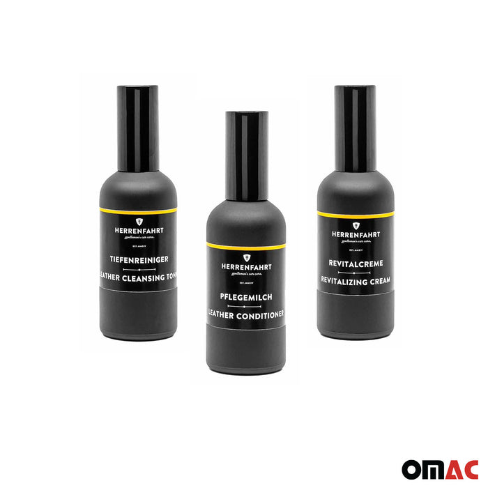 Leather Cleaner and Conditioner for Car Interior Revitalising Care Sets Gift Box