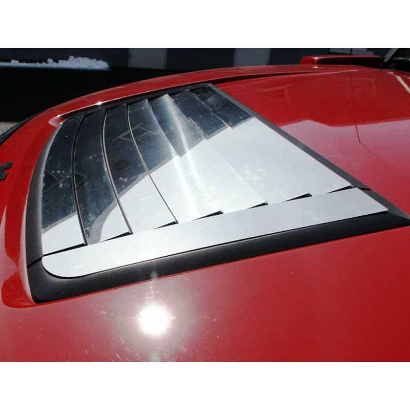 2006-2009 Hummer H3 Stainless Steel Hood Vent Accent 9 Pcs