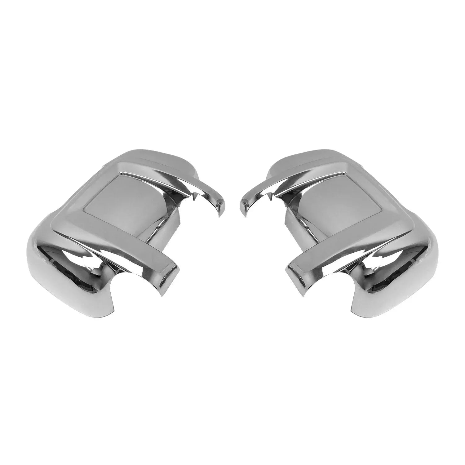 2014-2025 RAM ProMaster Mirror Cover Caps & Door Sill Covers Chrome Set 13x