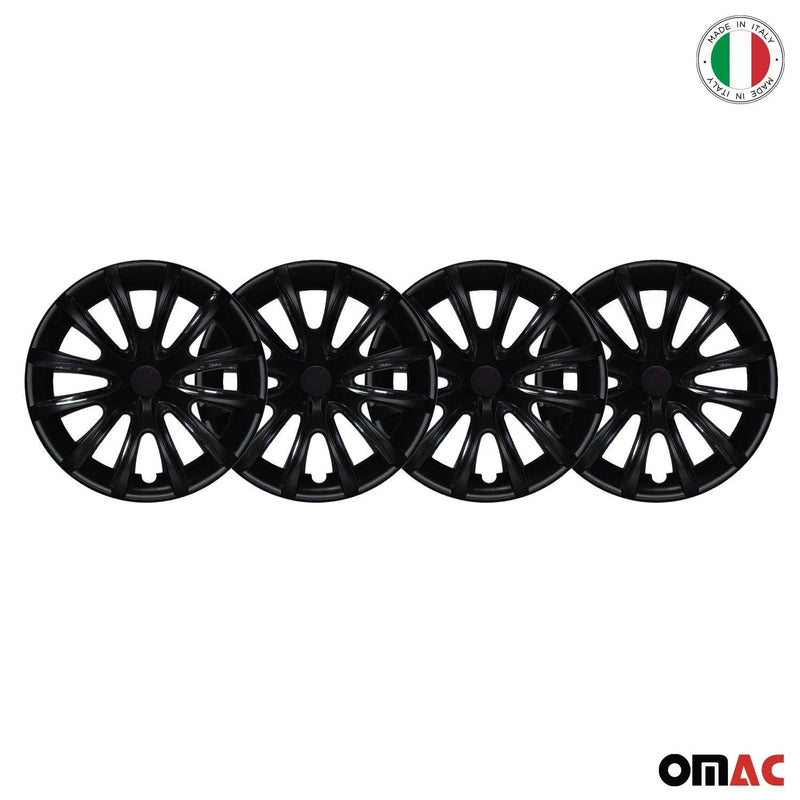 14" Wheel Covers Hubcaps for Toyota Camry Black Matt Matte - OMAC USA