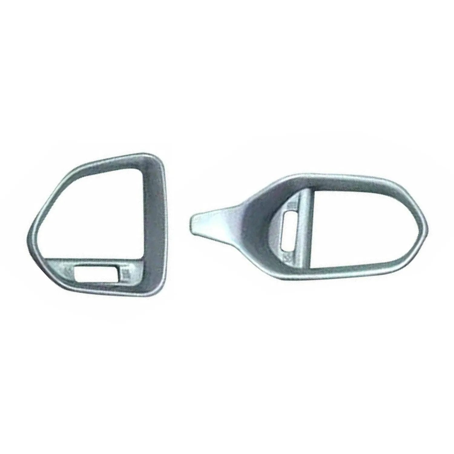 2015-2018 Jeep Renegade Side Ventilation Frame Silver 2 Pcs