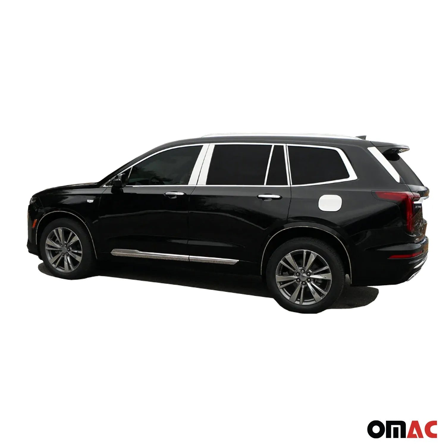 2020-2025 Cadillac XT6 Rear Bumper Accent 1Pc Stainless Steel Silver