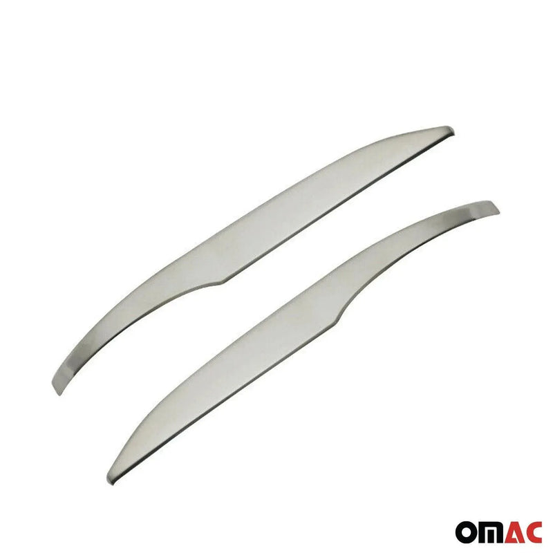 Side Mirror Cover Caps Fits Toyota RAV4 2013-2018 Steel Silver 2 Pcs - OMAC USA