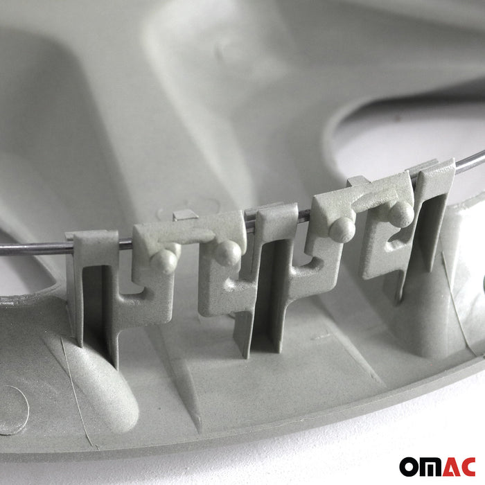 16" Wheel Rim Covers Hub Caps for Tesla Silver Gray