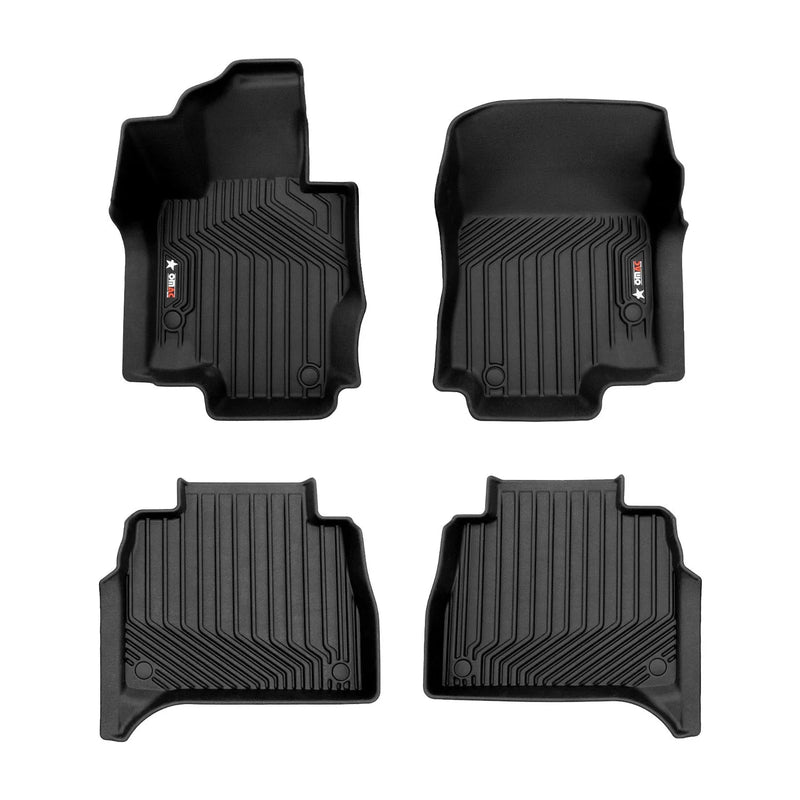 2020-2024 Mercedes GLE Class W167 Premium Floor Mats Liners First and Second Row Set Black