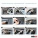 Window Visor Vent Rain Guard for BMW 3 Series F30 Sedan 2012-2019 Smoke - OMAC USA