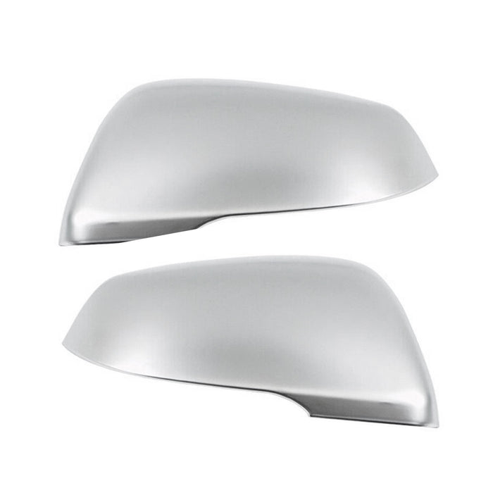 Side Mirror Cover Caps fits BMW X1 2016-2018 / X2 2018-2019 Chrome Silver
