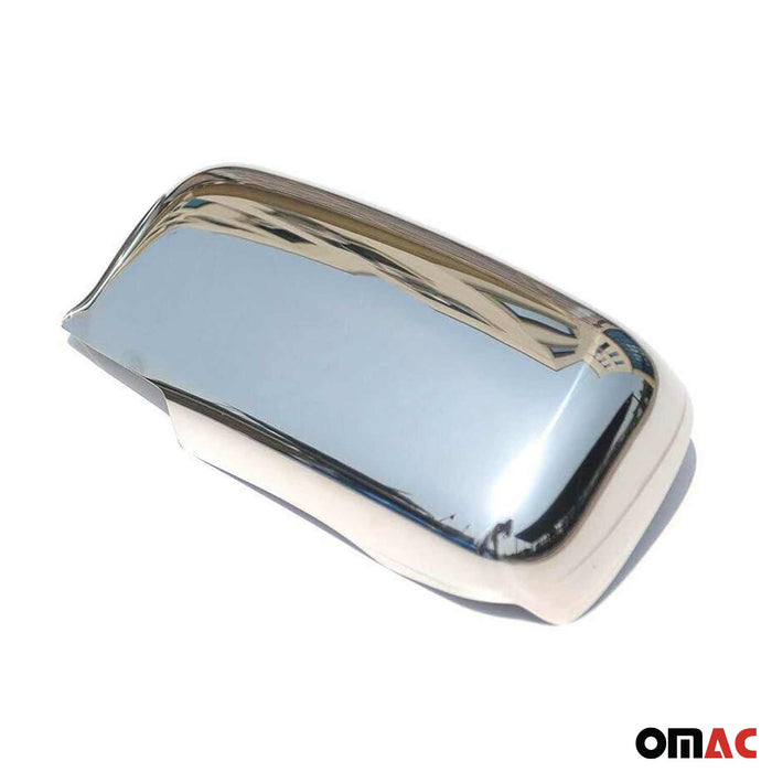 Side Mirror Cover Caps fits Mitsubishi Lancer 2004-2006 Stainless Steel 2x