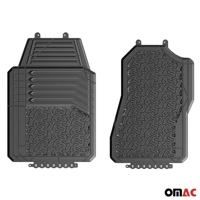 BF Goodrich Floor Mats Liners for Chevrolet & GMC Trucks SUV All Weather Black Rubber