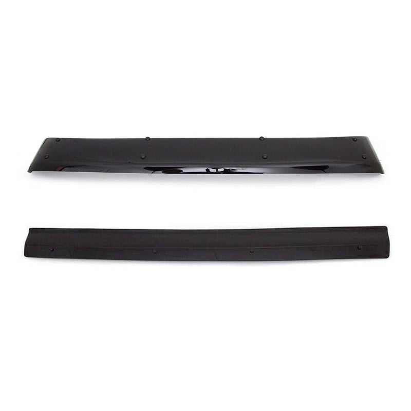 2006-2014 Citroen Jumper Windshield Sun Visor & Bug Shield Hood Deflector Kit 2Pcs Smoke