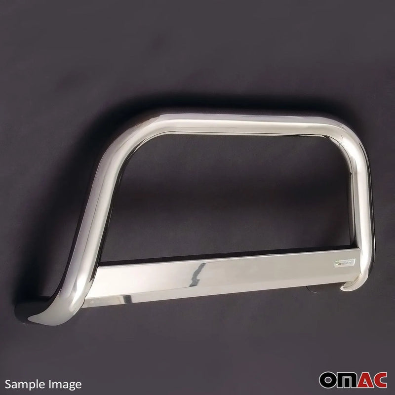 2015-2020 Ford Transit Local Pickup Bull Bar Push Front Bumper Silver 1 Pc