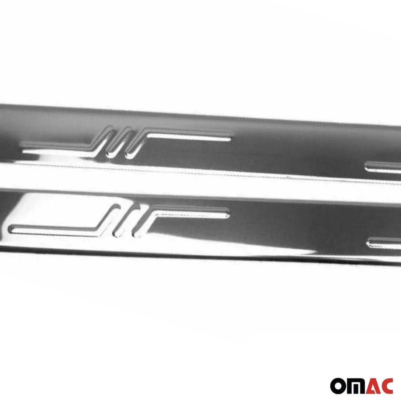 Door Sill Scuff Plate Scratch Protector for RAM ProMaster 2014-2024 Steel 2x - OMAC USA