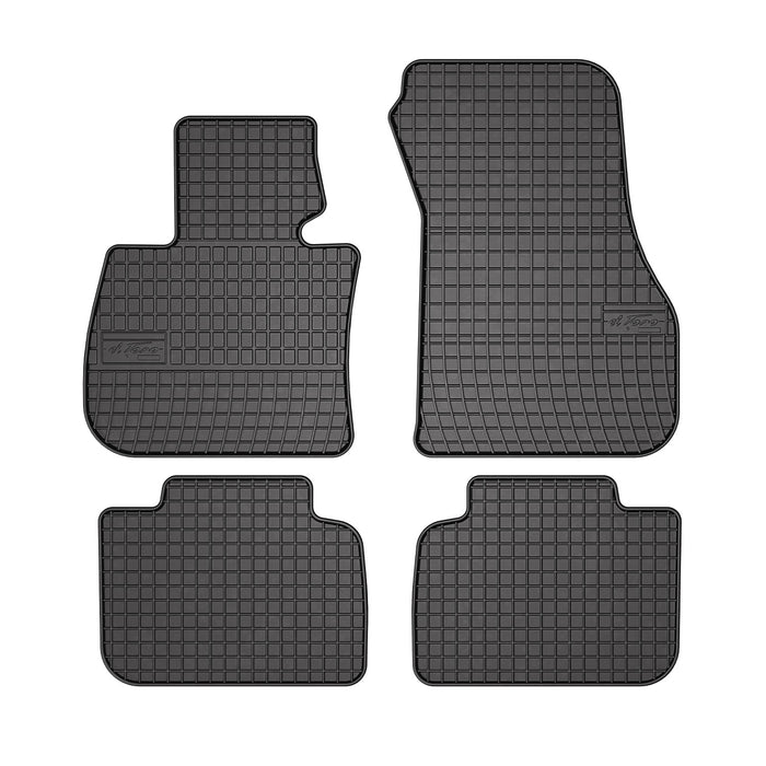 OMAC Floor Mats Liner for BMW X1 F48 2015-2022 TPE Rubber Black 4Pcs