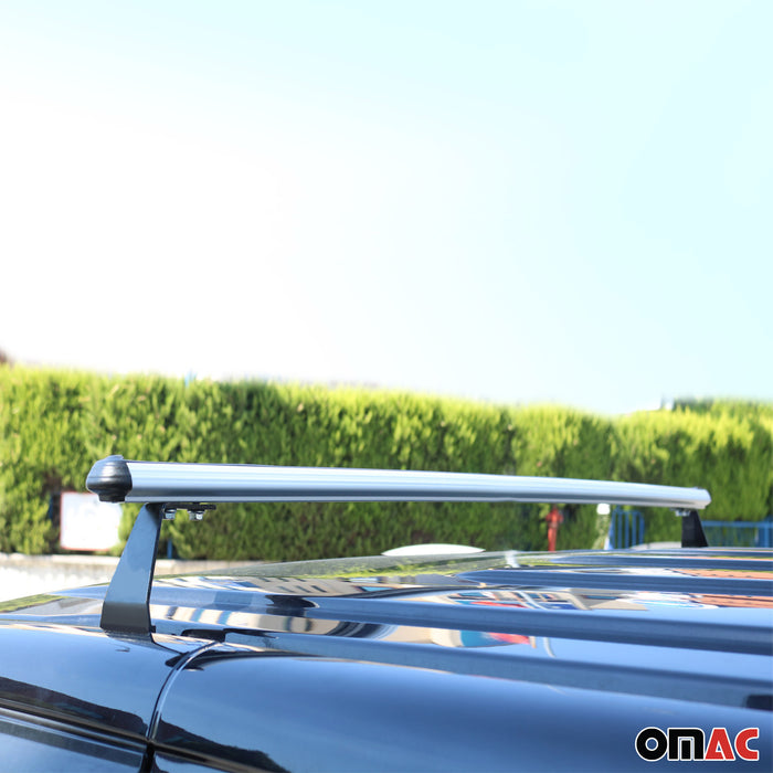 Trunk Bed Carrier Roof Racks Cross Bars for Honda CR-V 2017-2022 Alu Silver 2x