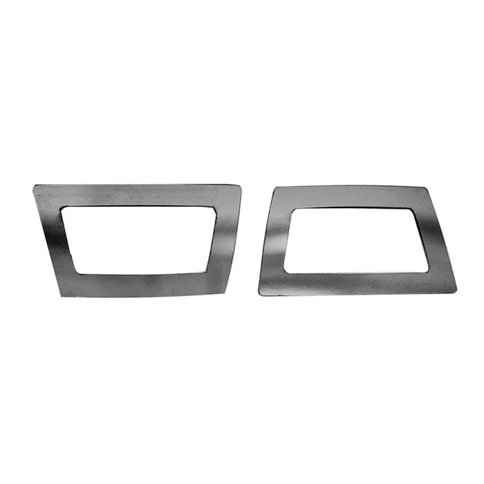 Side Indicator Signal Trim Cover for Opel Corsa 2015-2019 S. Steel Dark 2x