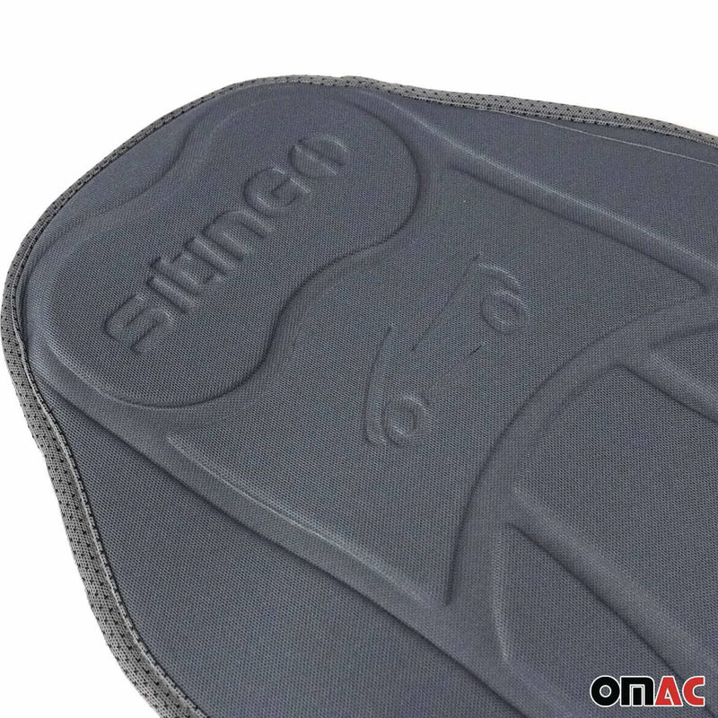 Nissan Car Seat Protector Cushion Cover Mat Pad Gray Gray 2 Pcs