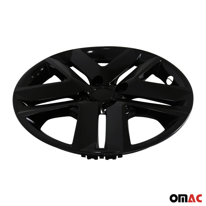4x 16" Wheel Covers Hubcaps for Mini Black