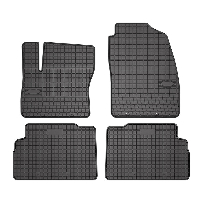 OMAC Floor Mats Liner for Ford C-Max 2013-2017 Black Rubber All-Weather 4 Pcs