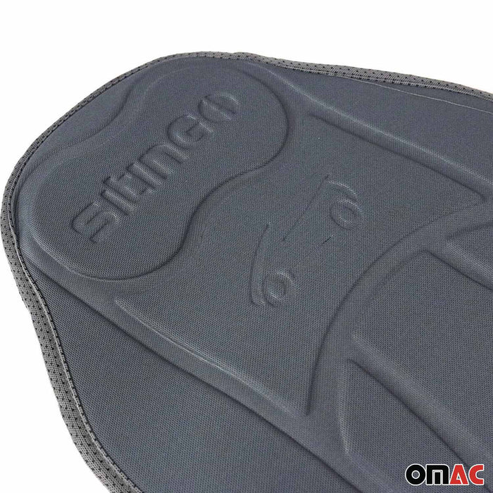 Car Seat Protector Cushion Cover Mat Pad Gray for Mini Gray 2 Pcs