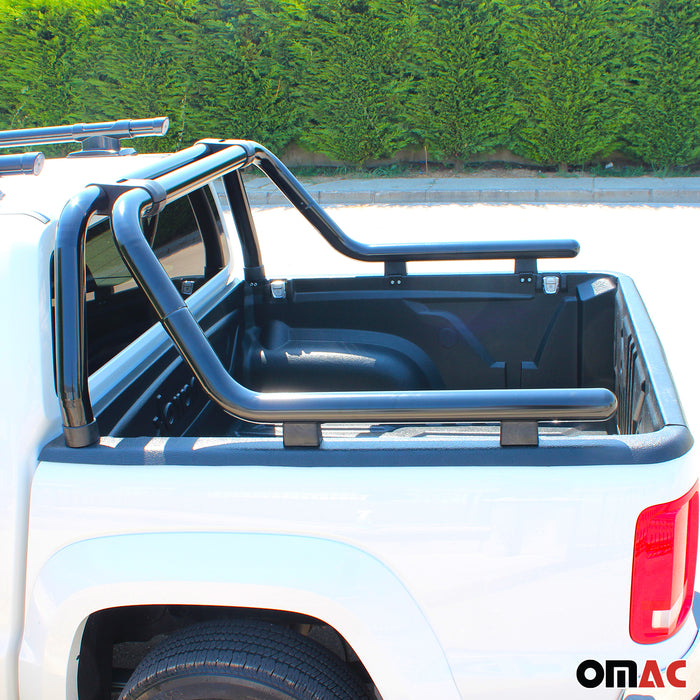 Local Pickup Truck Bed Chase Roll Bar for Nissan Frontier 2005-2021 Black