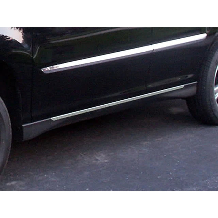 Stainless Steel Rocker Panel Trim 2Pc Fits 2004-2009 Lexus RX330
