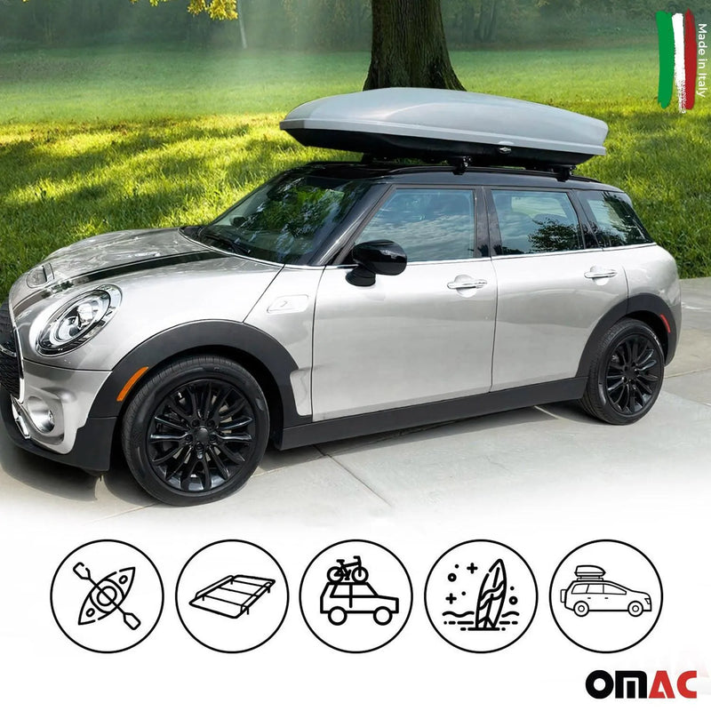 Roof Rack Cross Bars Luggage Carrier Black Aluminum