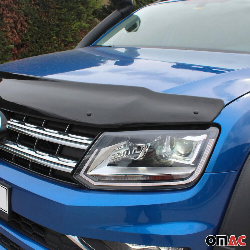 2010-2020 VW Amarok Front Bug Shield Hood Deflector 1 Pc Smoke