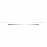 2015-2025 Land Rover Discovery Sport Side Door Molding Trim Skirt Garnish Stainless Steel Silver 4 Pcs