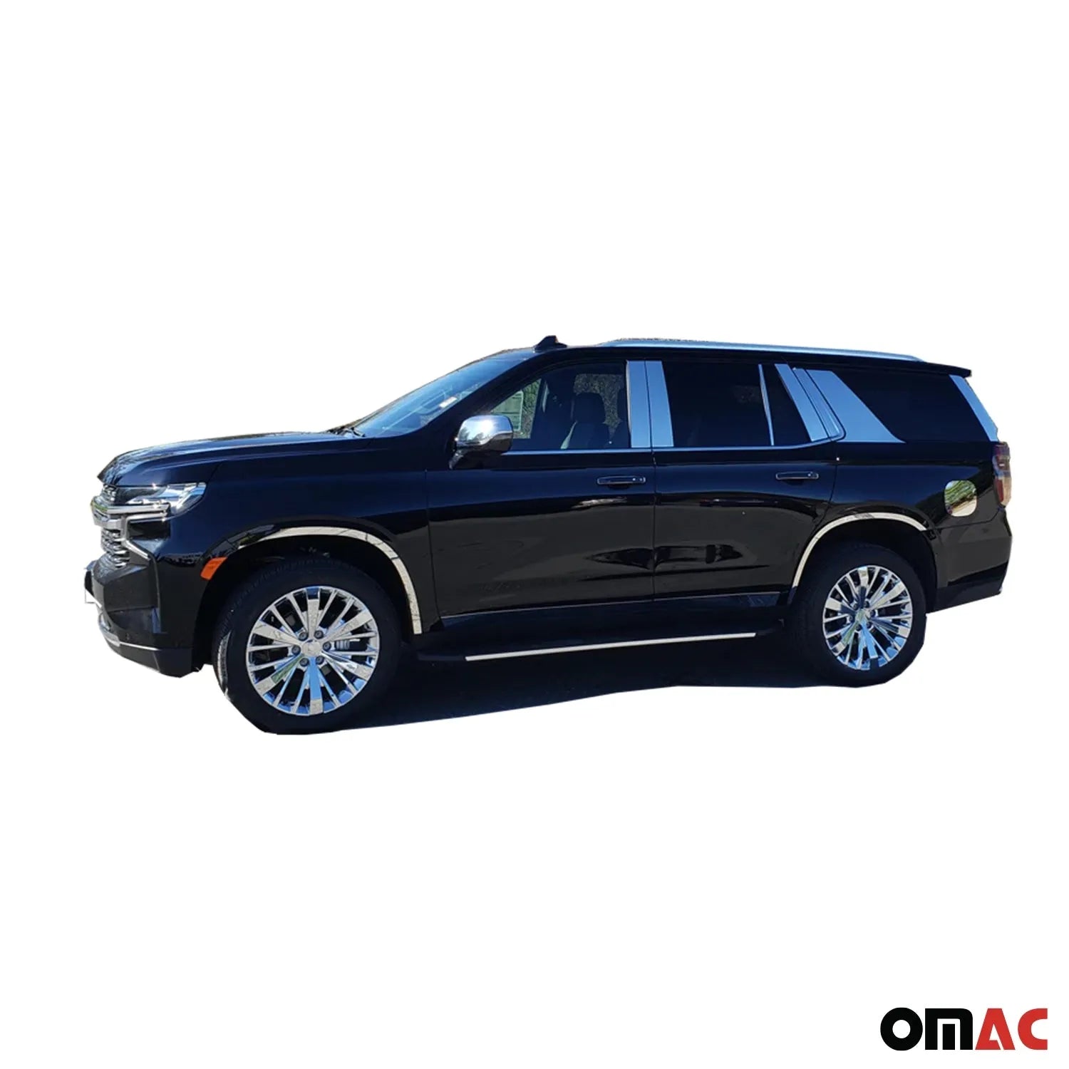 2021-2025 Chevrolet Tahoe Stainless License Plate Bezel 1Pc