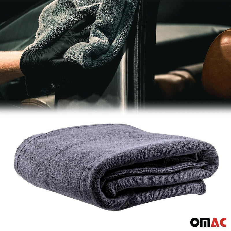 Premium Microfiber Plush Towel Cleaning No-Scratch Rag Car Polishing Detailing