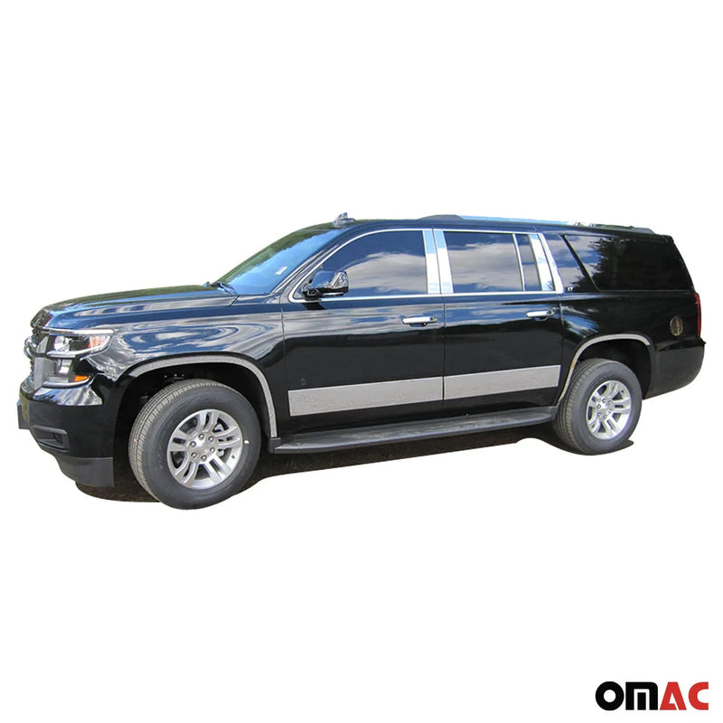 2015-2020 Chevrolet Suburban OMAC Stainless Steel Rear Bumper Trim 1Pc