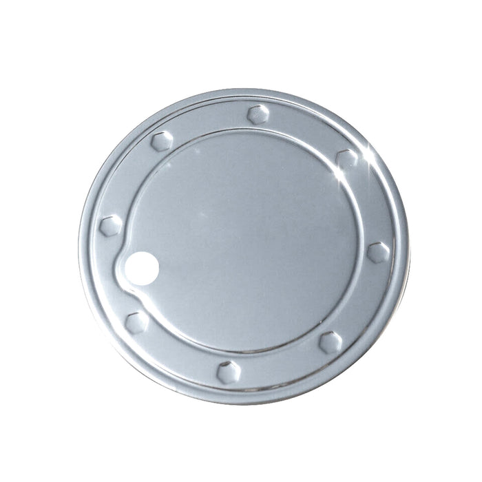 Fuel Caps Cover Gas Cap Cover for Ford Focus 2000-2004 Steel Silver 1Pc