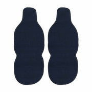 Dodge Antiperspirant Front Seat Cover Pads Black Dark Blue 2 Pcs
