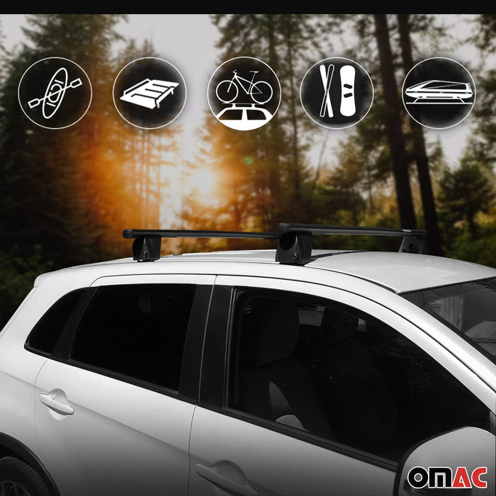 Fixed Roof Rack For MB GLE Class Coupe 2016-2018 Crossbar Carrier Rail Luggage