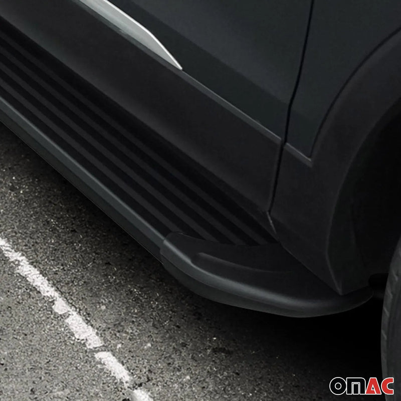 2014-2019 Kia Soul Running Boards Side Steps Black