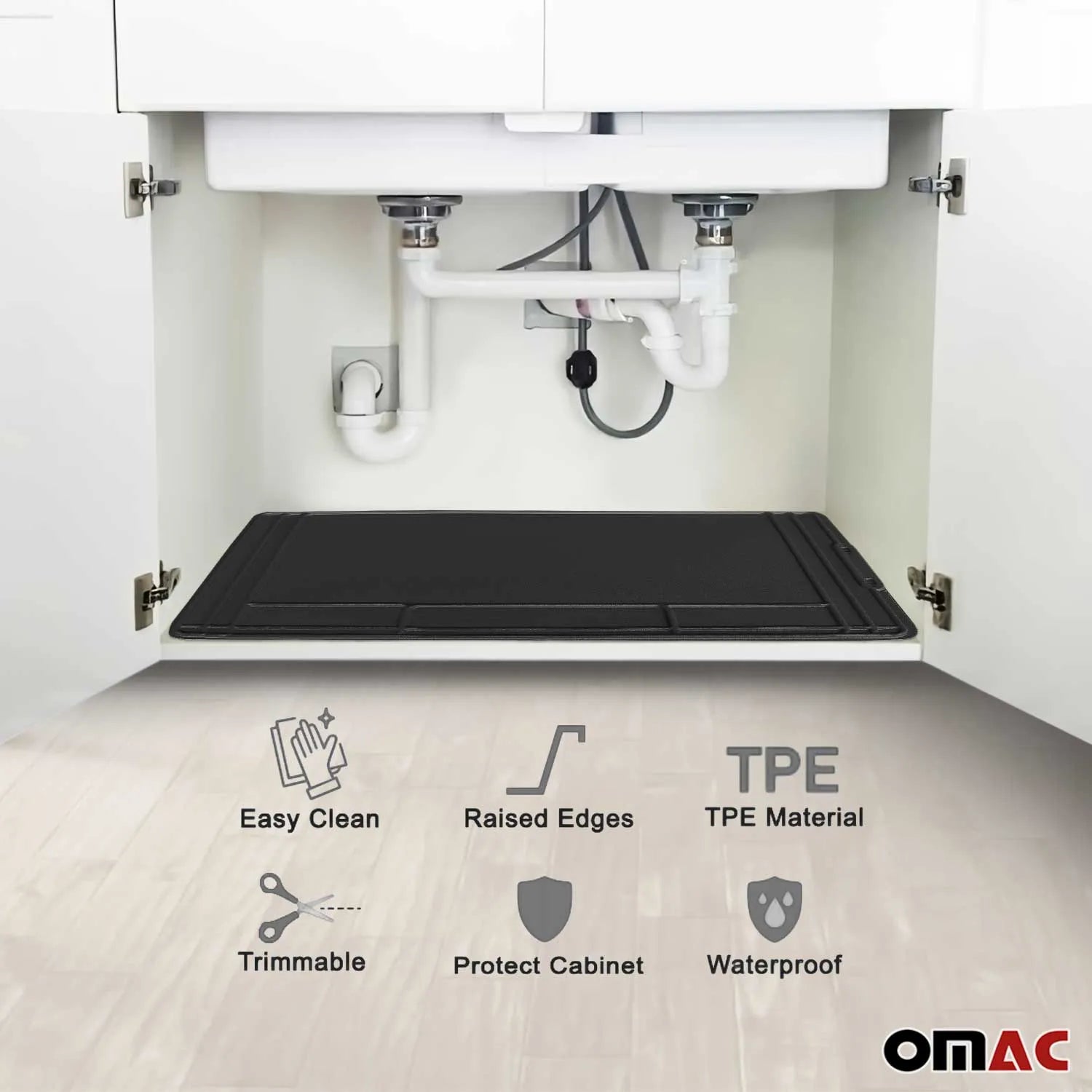 Omac Under Sink Cabinet Protection Mat - Thumbnail 4