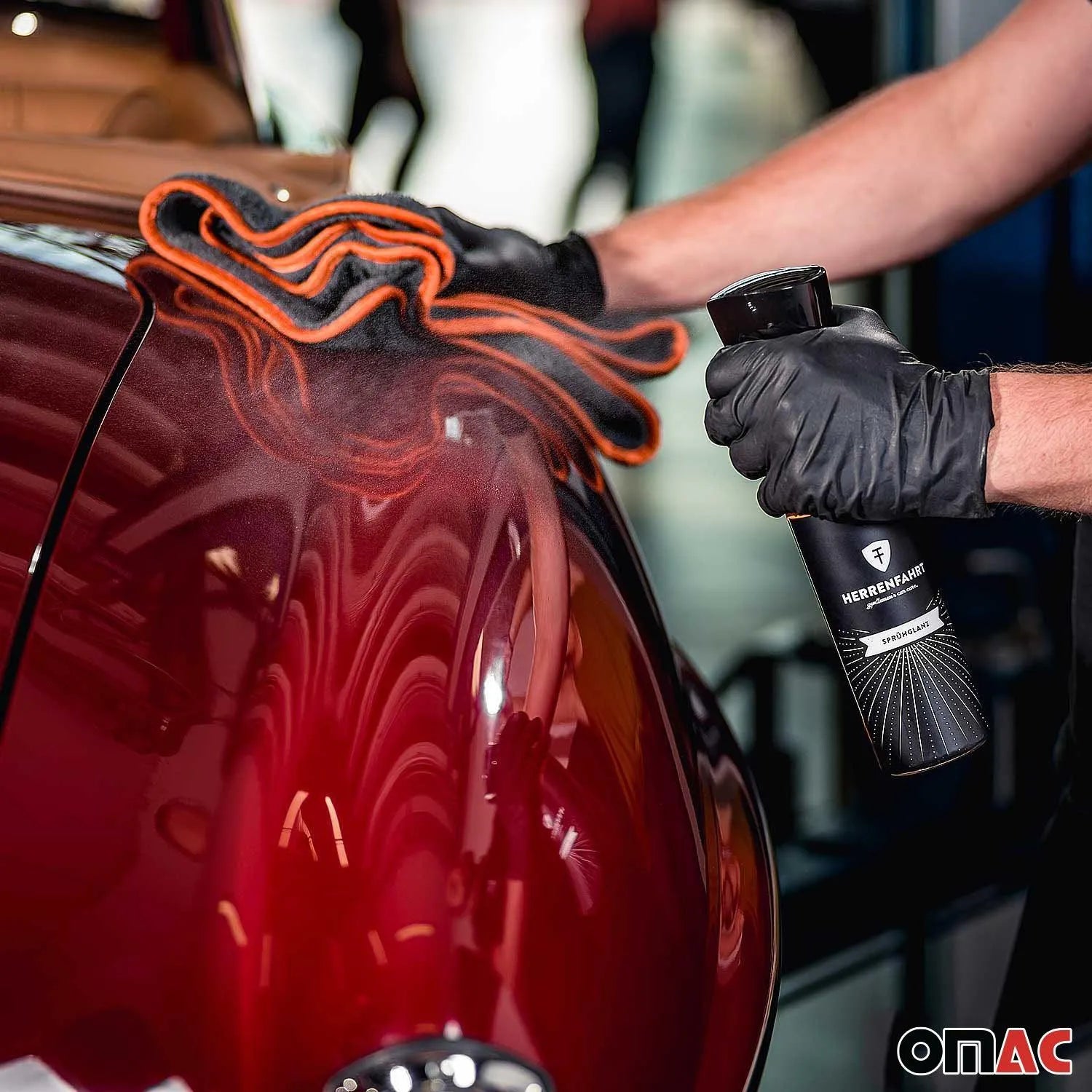 Premium Car Wax Maintenance Kit Stain Remover Spray Shine Drying Buffing Towel